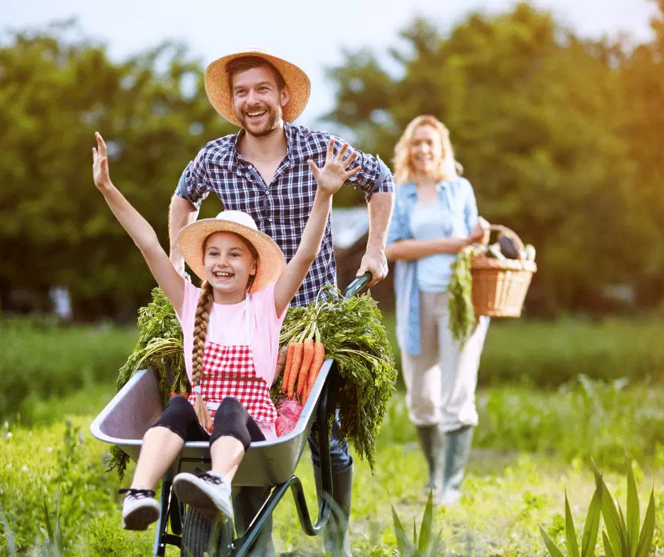 Jardinage en famille