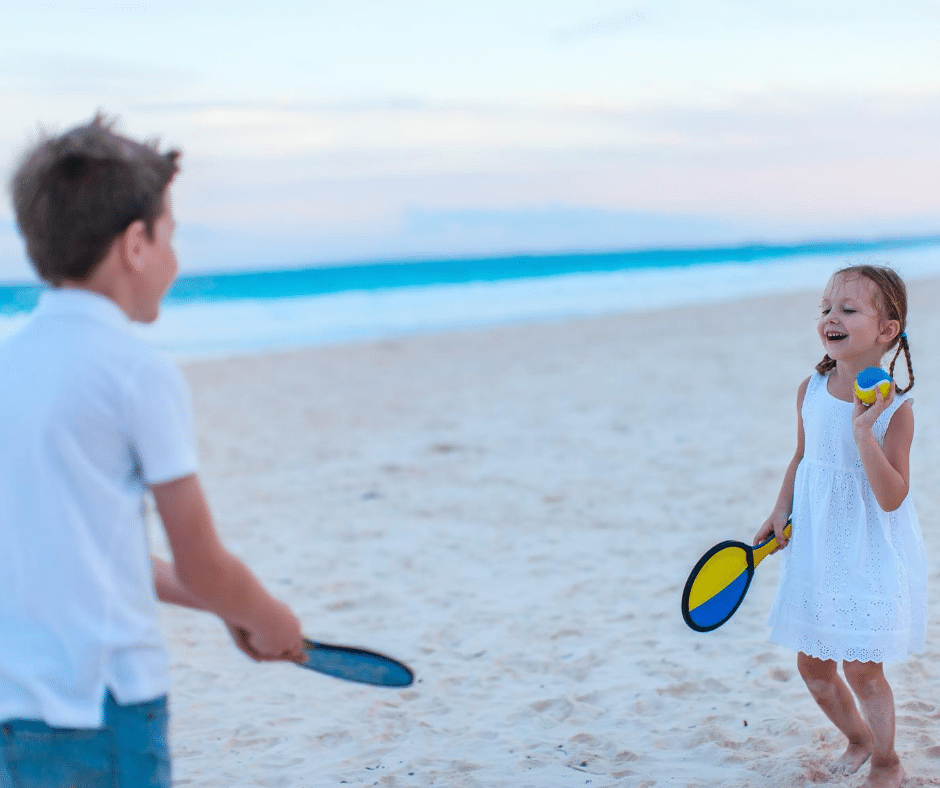 tennis de plage raquette de plage
