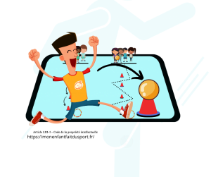 La balle vivante, jeu de relais pour enfant