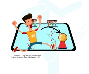 La balle vivante, jeu de relais pour enfant