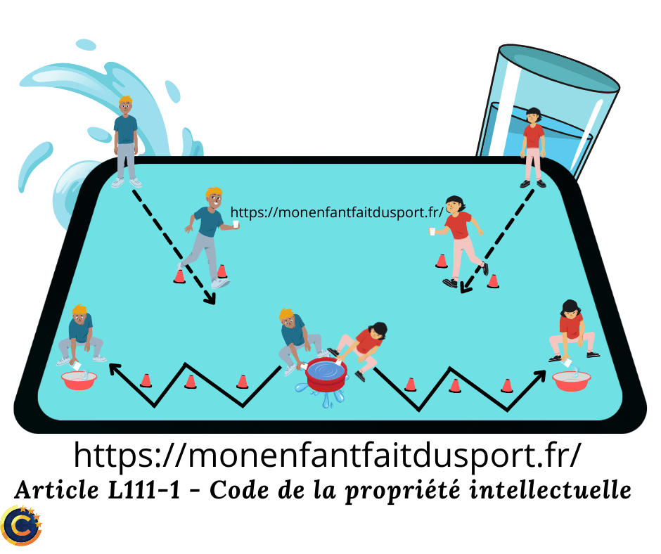 jeu d'eau pour enfant qui permet de se rafraîchir - jeux de d'eau - jeux sportifs pour enfant