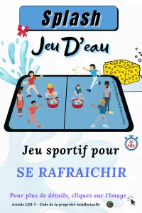 jeu d'eau pour enfant qui permet de se rafraîchir - jeux de d'eau - jeux sportifs pour enfant