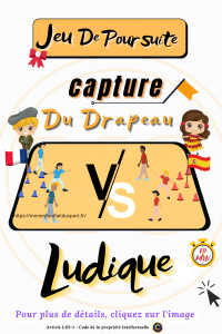 règle du jeu capture du drapeau jeu de poursuite pour enfant