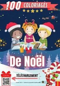 100 coloriages de Noël