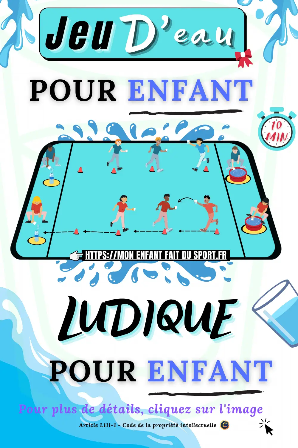 jeu d'eau pour enfant