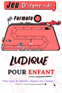 Parcours pour 2 équipes - jeu sportif pour enfant