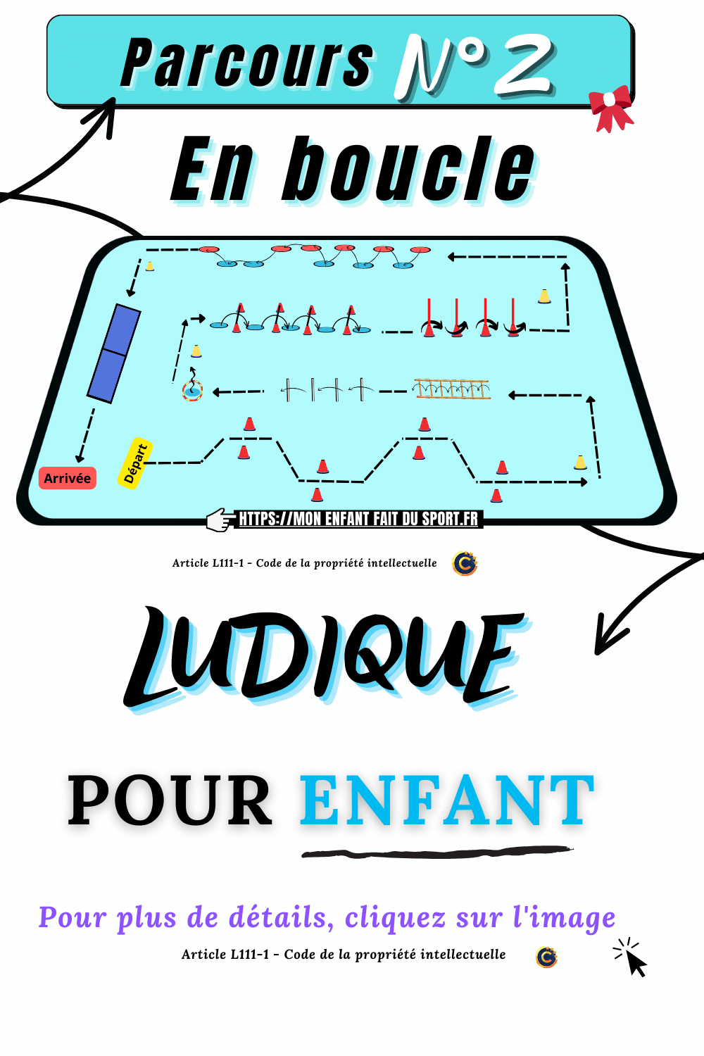 Règle du Parcours N°2 - parcours sportif pour enfant - Mon enfant fait du  sport