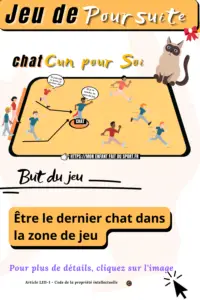 Joueur - courir, esquiver et attraper la queue du chat Chat - toucher les joueurs et ne pas se faire prendre sa queue