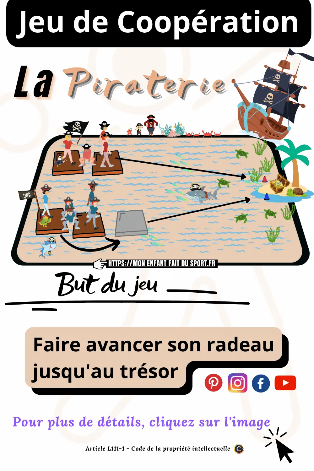 Piracy - cooperative game for kids