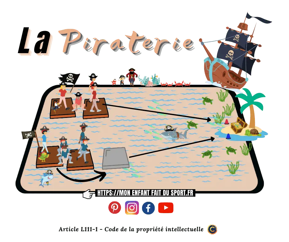 Piracy - cooperative game for kids