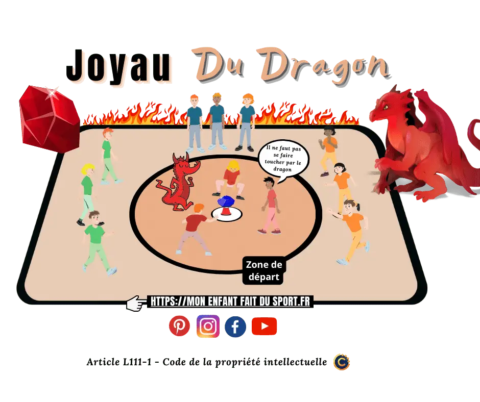 Joyau du dragon - cooperative game for children